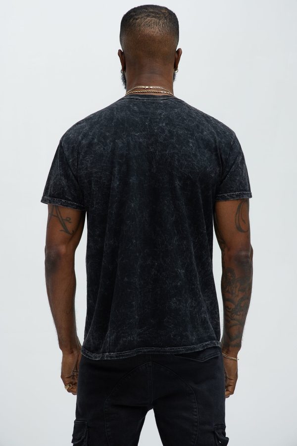 Marvel Dr. Doom Short Sleeve Boxy Tee - Black Wash - Image 3