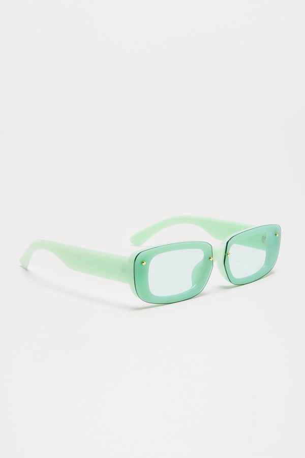 Mini Cooler Than You Sunglasses - Green - Image 2