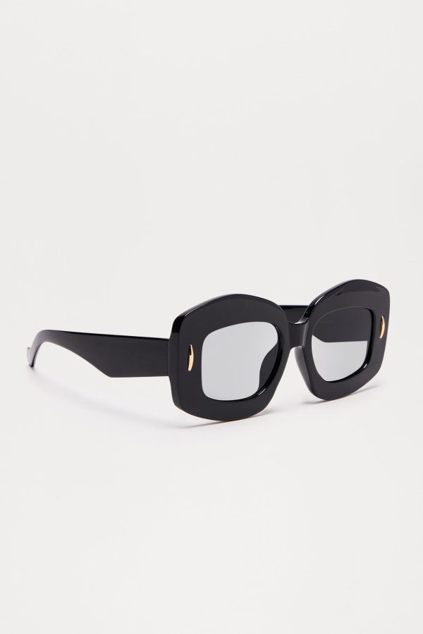 Mini Kiss To My Haters Sunglasses - Black - Image 2