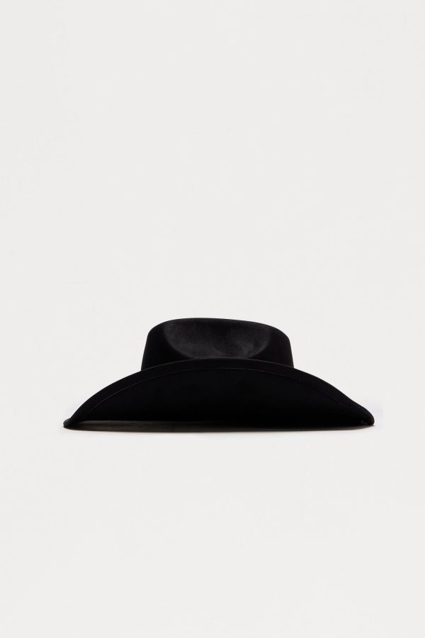 Don't Be Mistaken Cowboy Hat - Black
