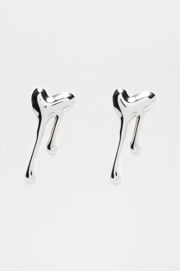 Cassey Earrings - Silver - Image 3