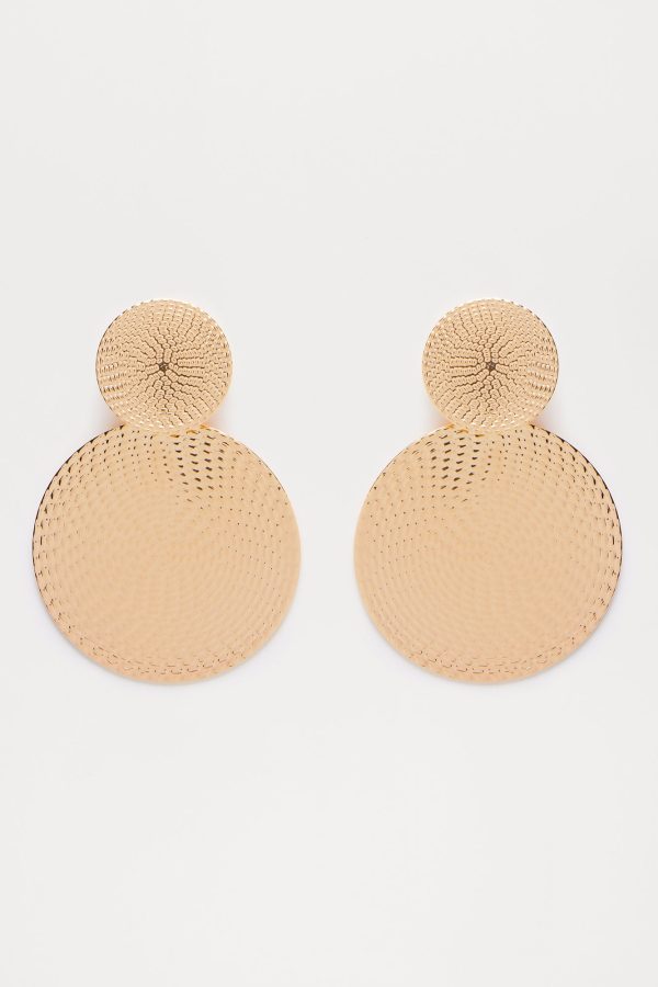 The Oasis Earrings - Gold - Image 3