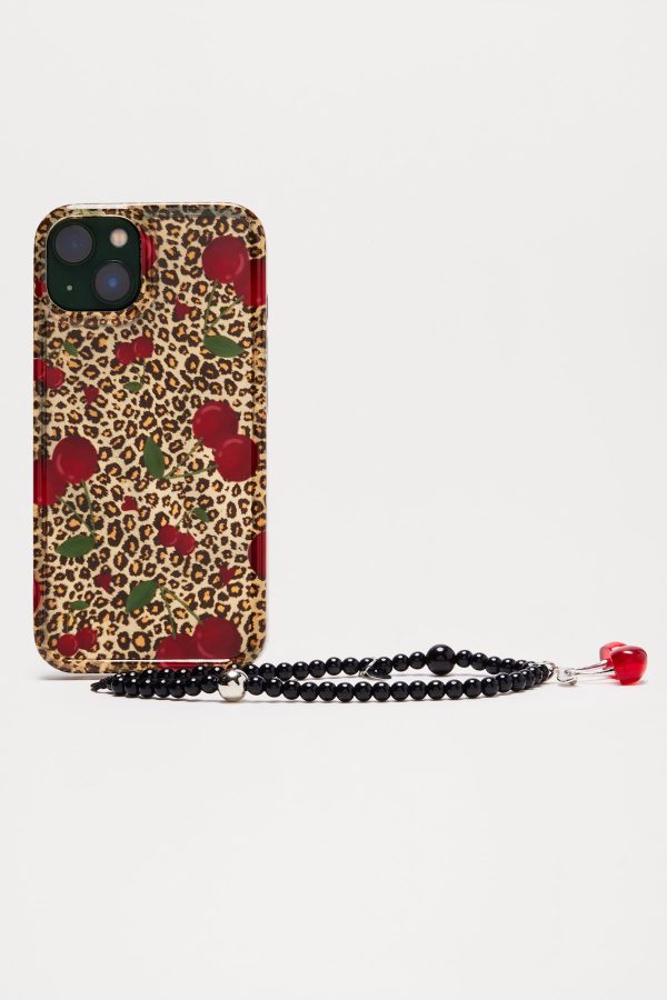 Wild Cherry Iphone 14 Case - Leopard