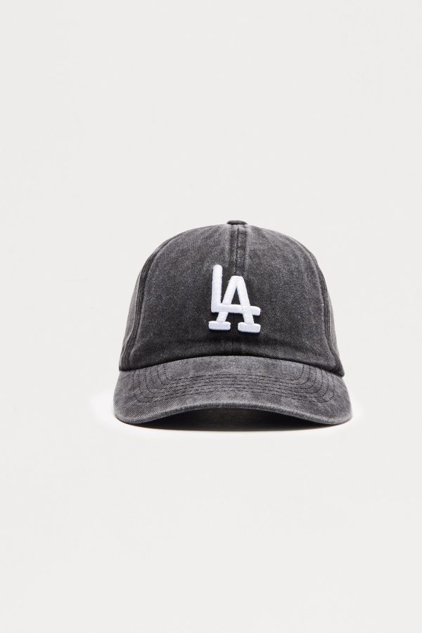 LA City Washed Baseball Hat - Black Wash