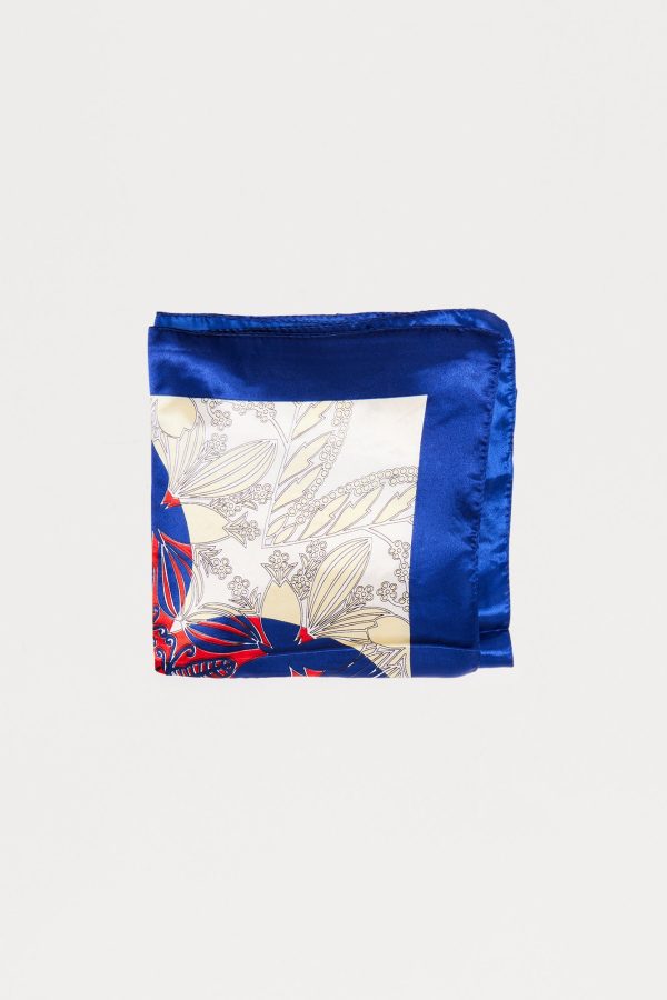 Forget Me Not Head Wrap - Blue/combo