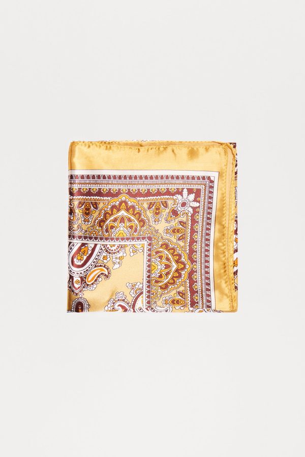 Paisley For Days Head Wrap - Gold/combo