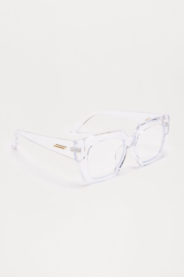 Executive Meeting Blue Light Glasses - Clear - Image 4