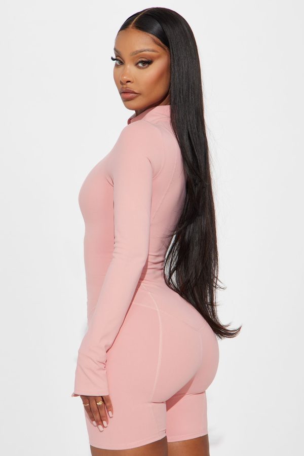 Trail Trek Super Soft Active Romper - Mauve - Image 4