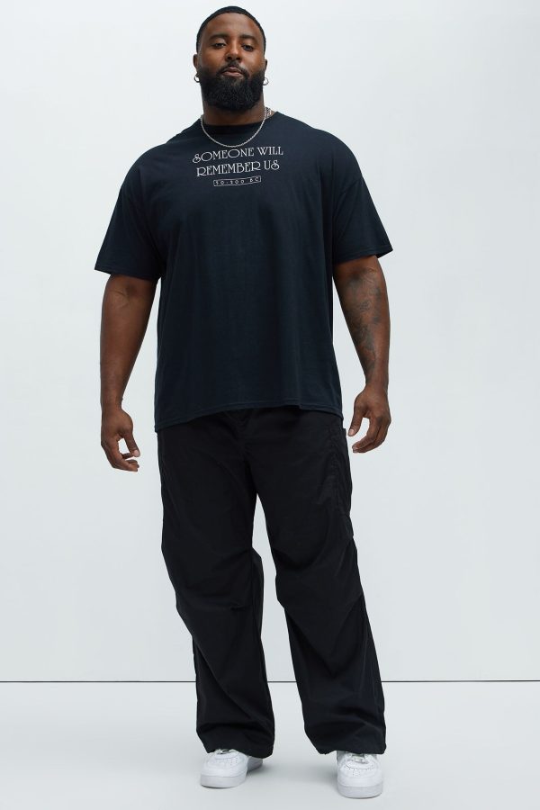 Someone Will Remember Us Short Sleeve Tee - Black - Image 2