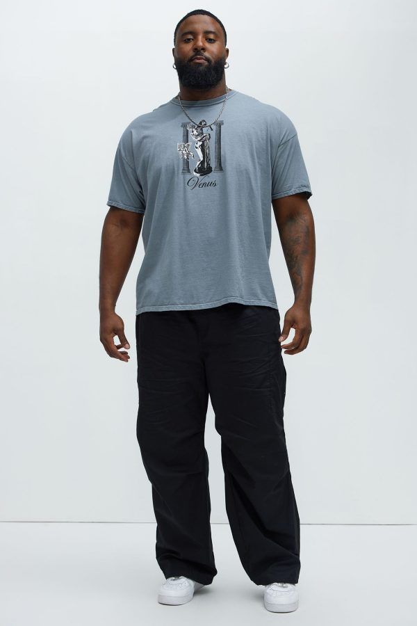 Venus Short Sleeve Tee - Grey - Image 3