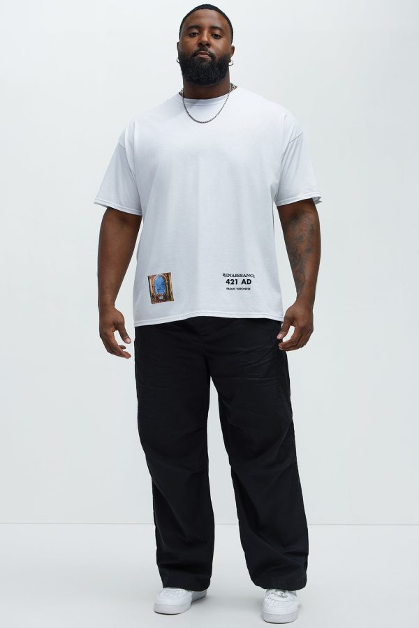 Renaissance 421 AD Short Sleeve Tee - White - Image 3
