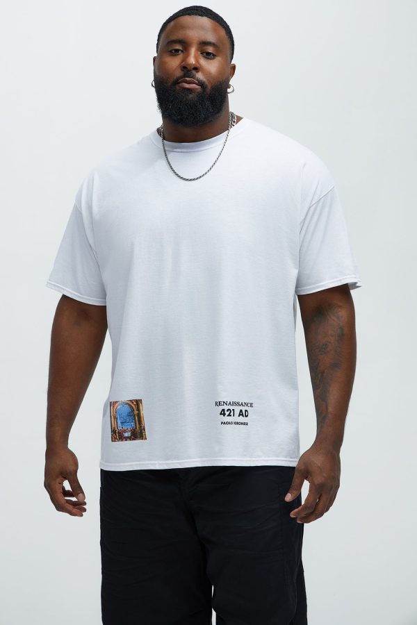 Renaissance 421 AD Short Sleeve Tee - White - Image 2