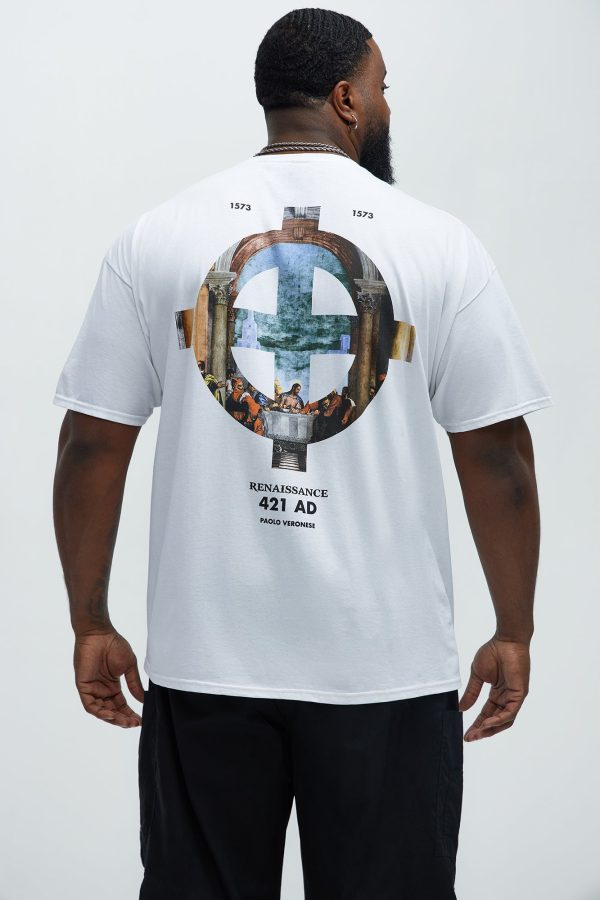 Renaissance 421 AD Short Sleeve Tee - White