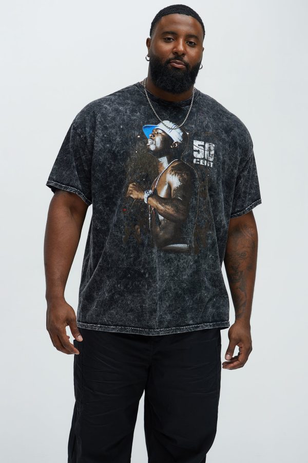50 Cent In The Club Short Sleeve Tee - Black