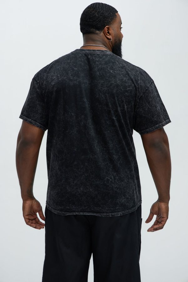 Marvel Dr. Doom Short Sleeve Boxy Tee - Black Wash - Image 7
