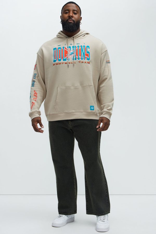 Dolphins City Connect Hoodie - Sand - Image 2