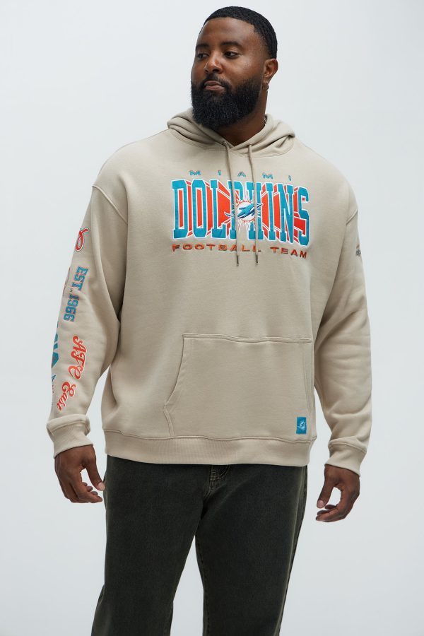 Dolphins City Connect Hoodie - Sand