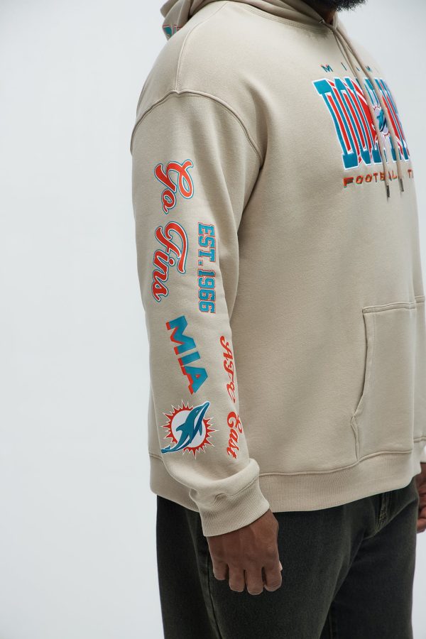 Dolphins City Connect Hoodie - Sand - Image 3