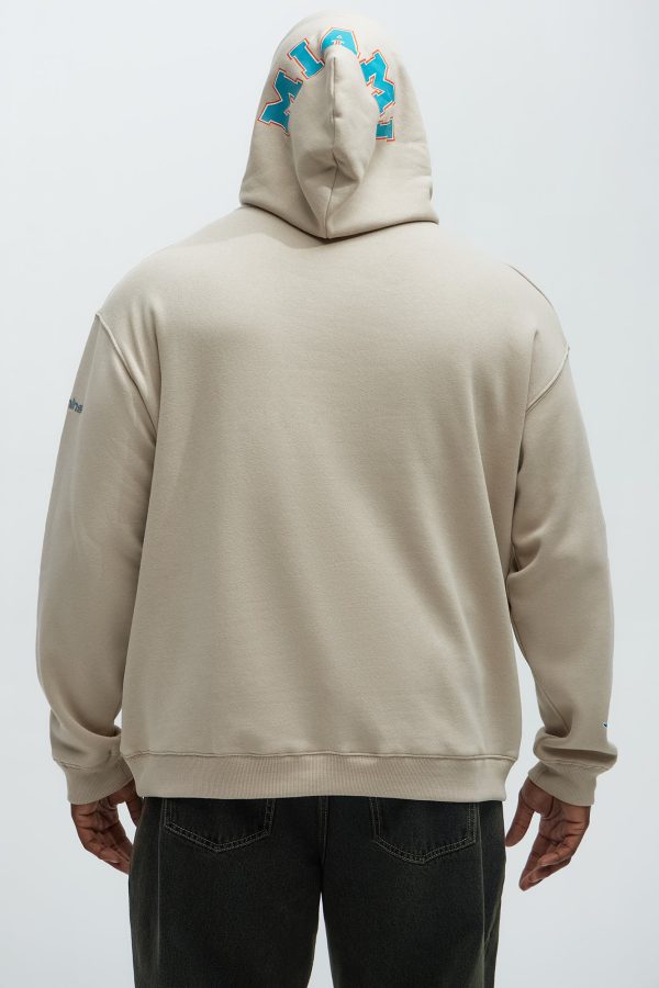Dolphins City Connect Hoodie - Sand - Image 4