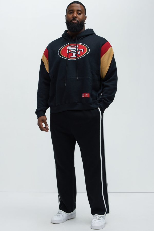 SF Friday Night Lights Hoodie - Red/Black - Image 2