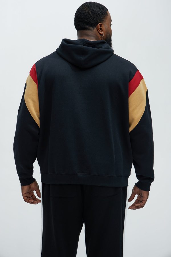 SF Friday Night Lights Hoodie - Red/Black - Image 3