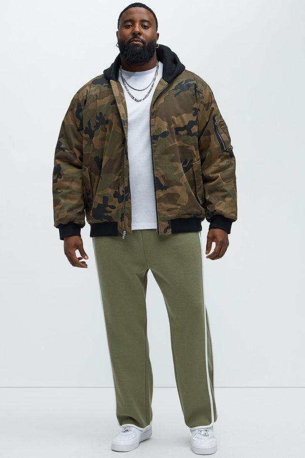 Mikael Hooded Bomber - Camouflage - Image 8