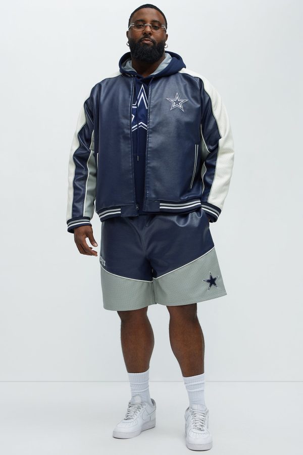 Cowboys High Standard Jacket - White/Blue - Image 3
