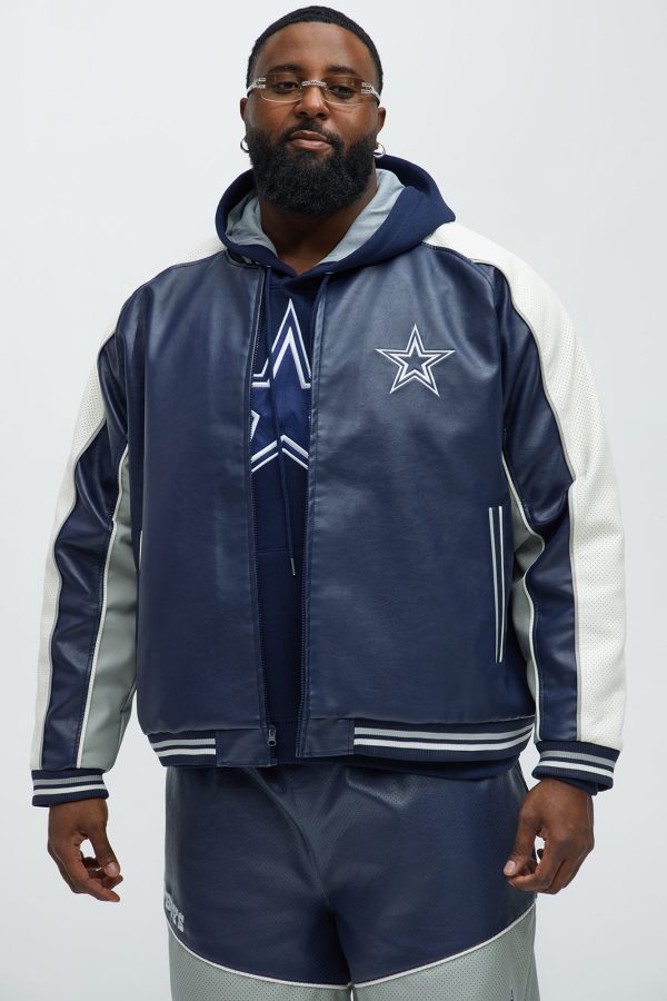 Cowboys High Standard Jacket - White/Blue - Image 2
