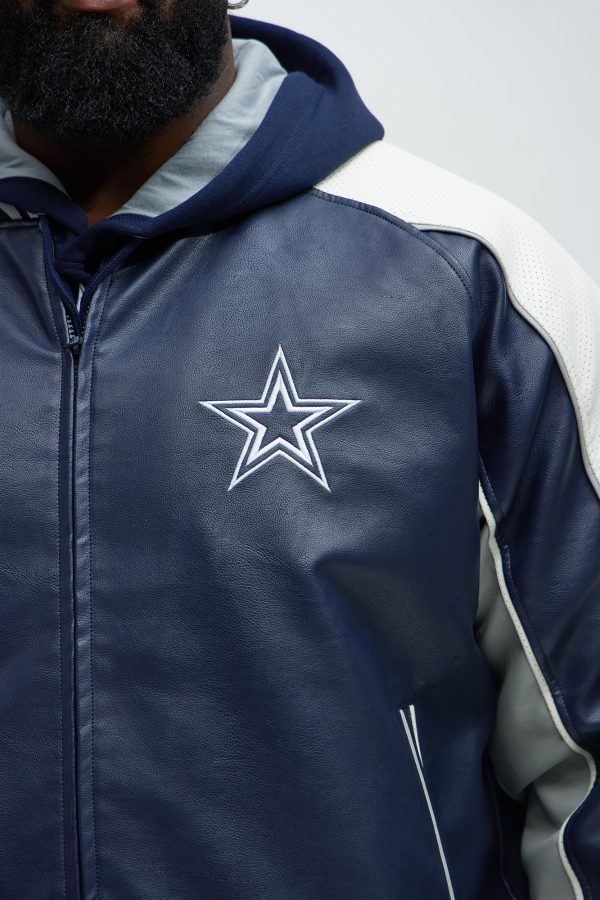 Cowboys High Standard Jacket - White/Blue - Image 4