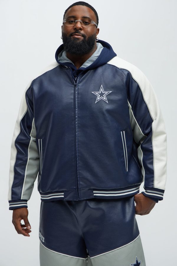 Cowboys High Standard Jacket - White/Blue - Image 5