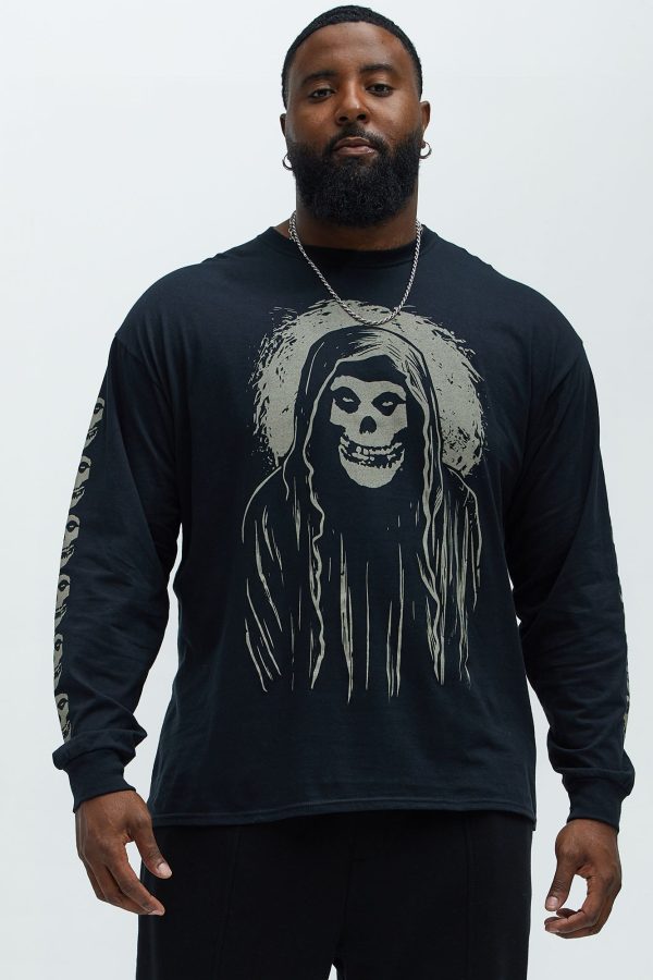 Misfits Long Sleeve Tee - Black