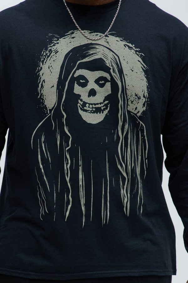 Misfits Long Sleeve Tee - Black - Image 5