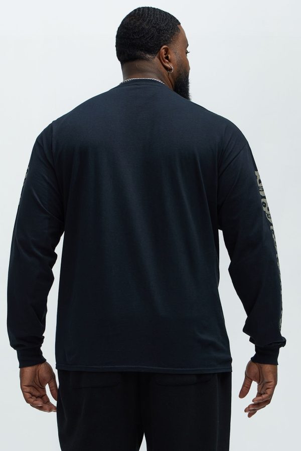 Misfits Long Sleeve Tee - Black - Image 4