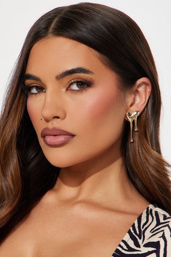 Cassey Earrings - Gold - Image 2