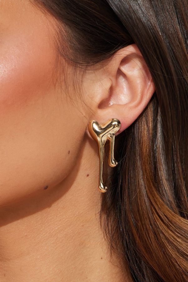 Cassey Earrings - Gold