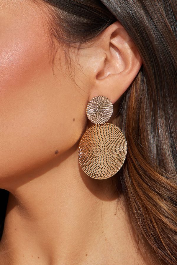 The Oasis Earrings - Gold