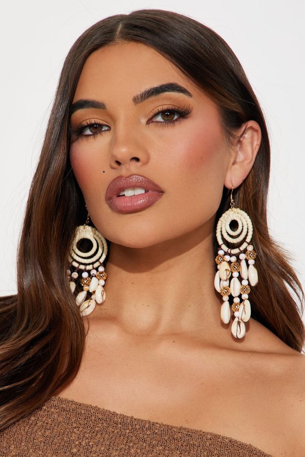 Costal Babe Earrings - Ivory/combo - Image 2