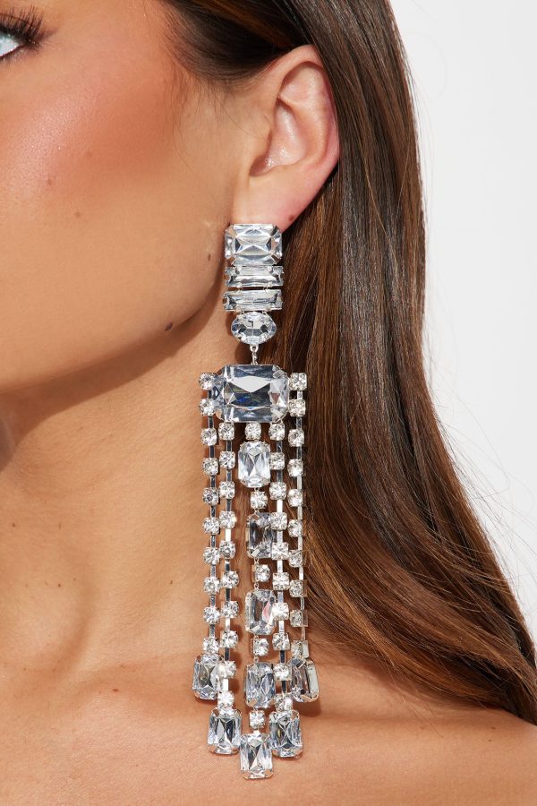 In The Spotlight Earrings - Silver