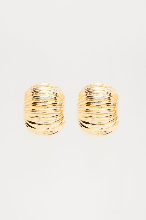Miss Tate Earrings - Gold