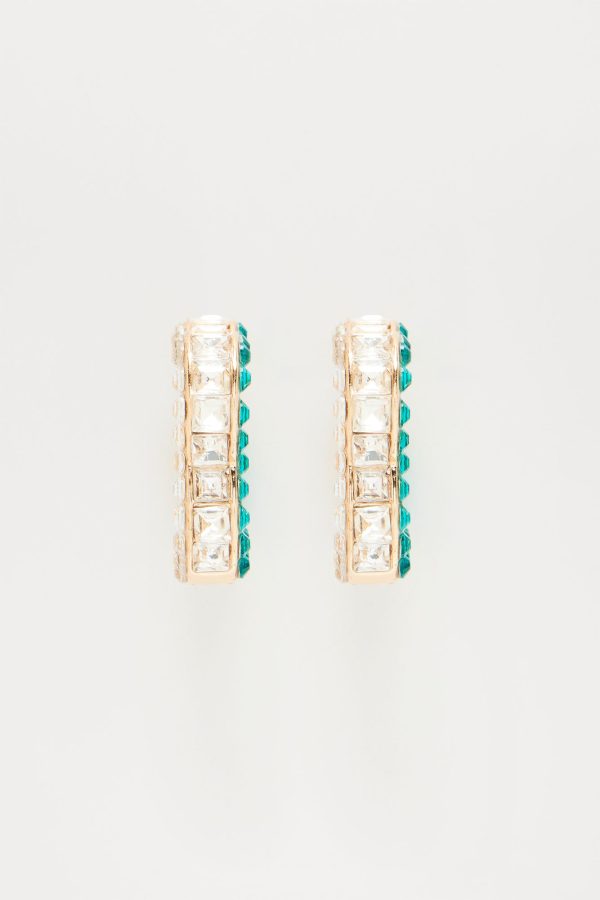 Lyric Hoop Earrings - Gold
