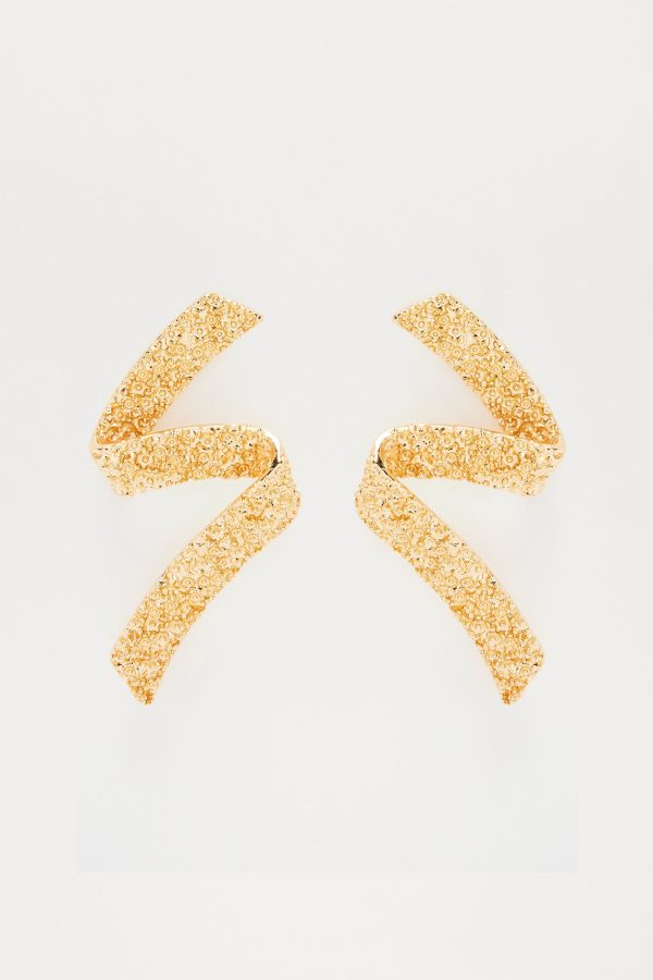 Through The Night Earrings - Gold
