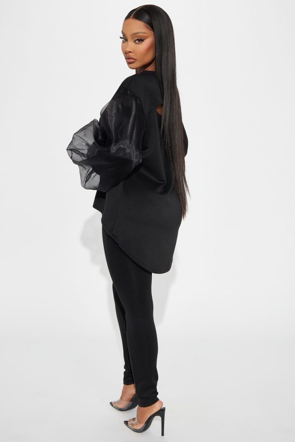 Farrah Pant Set - Black - Image 3