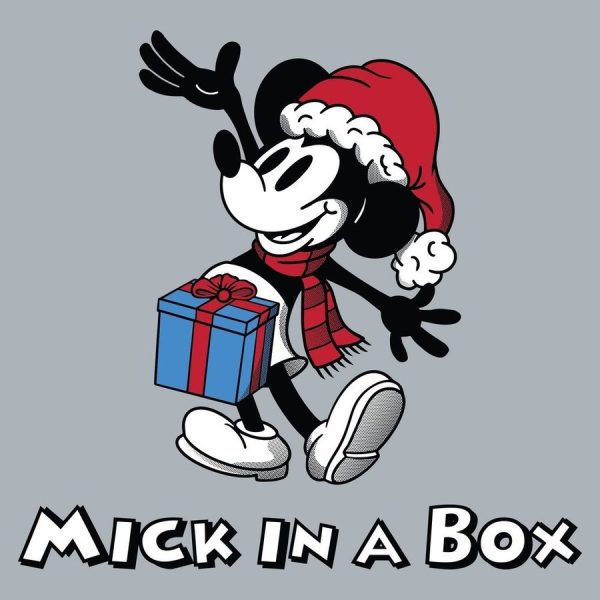 Mick In A Box T-Shirt - Dark Heather Gray - Image 2