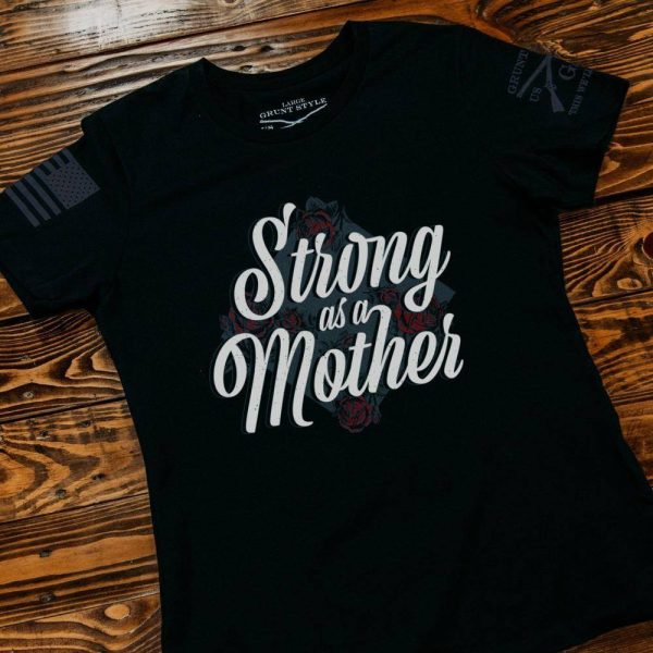Strong As A Mother - Black - Image 3
