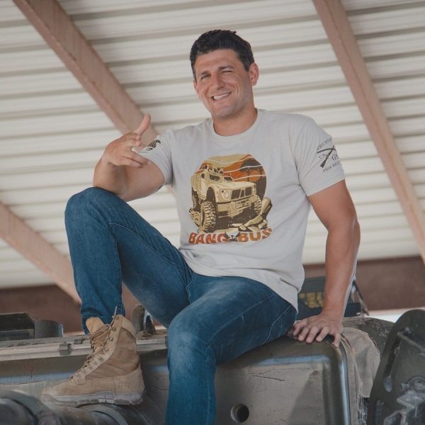 Bang Bus T-Shirt - Sand - Image 5