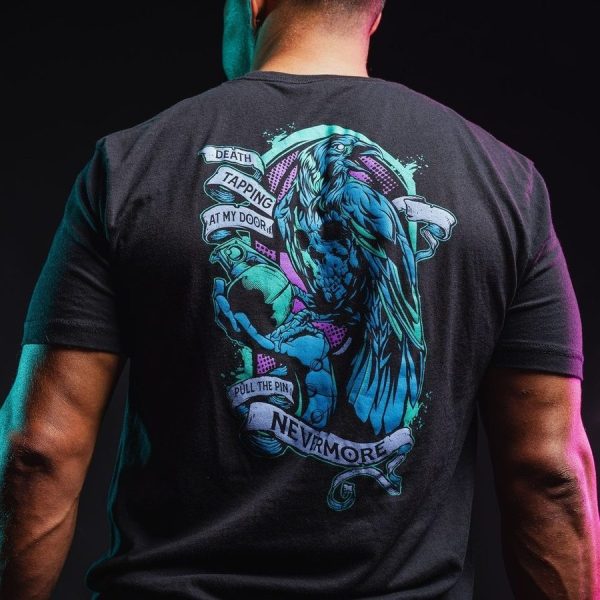 The Raven T-Shirt - Black - Image 4