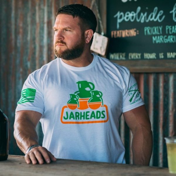 Jarheads T-Shirt - White - Image 5