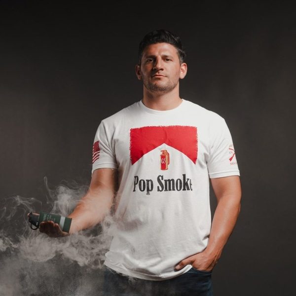 Pop Smoke T-Shirt - White - Image 4