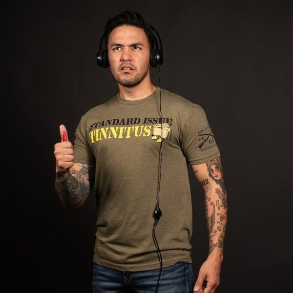 Tinnitus T-Shirt - Military Green - Image 5