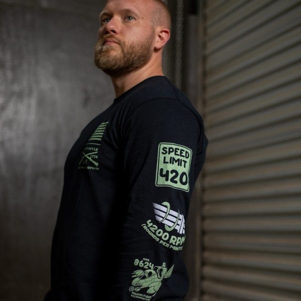 Murder Hog Long Sleeve - Black - Image 5